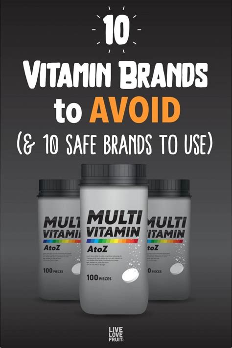 best vitamin brands to avoid